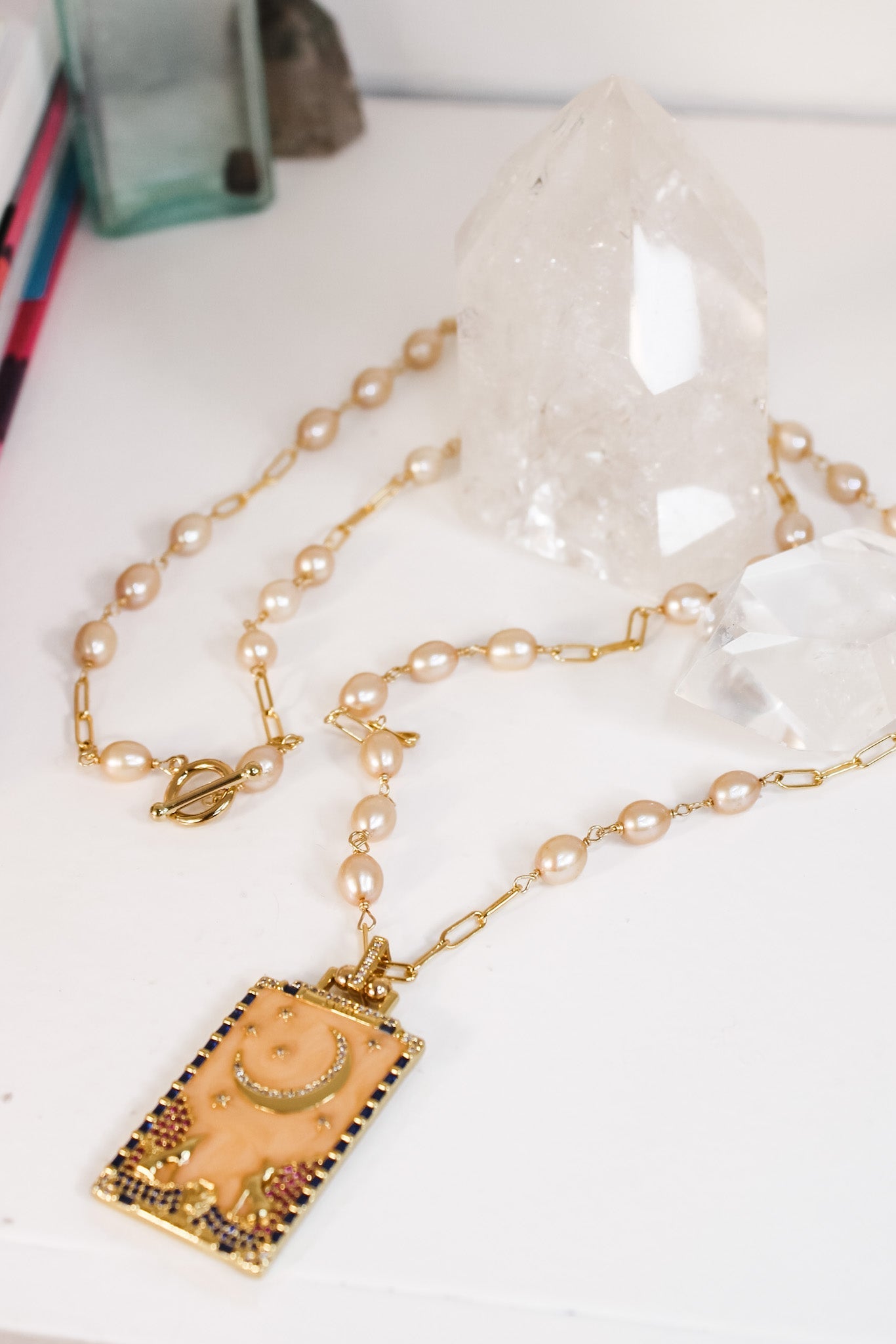 The Moon Pearl NecklaceBeth ZinkNecklaces