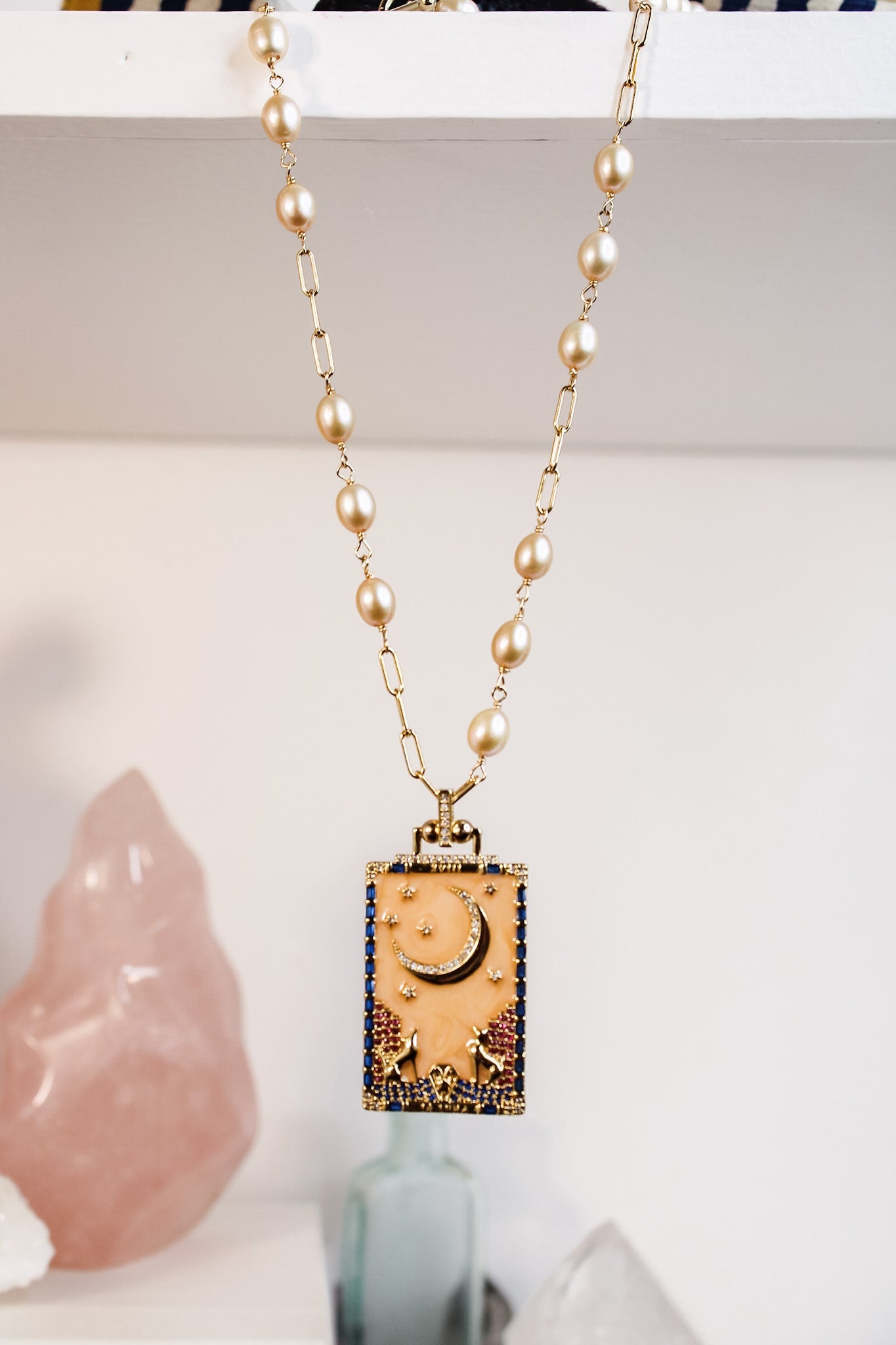 The Moon Pearl NecklaceBeth ZinkNecklaces