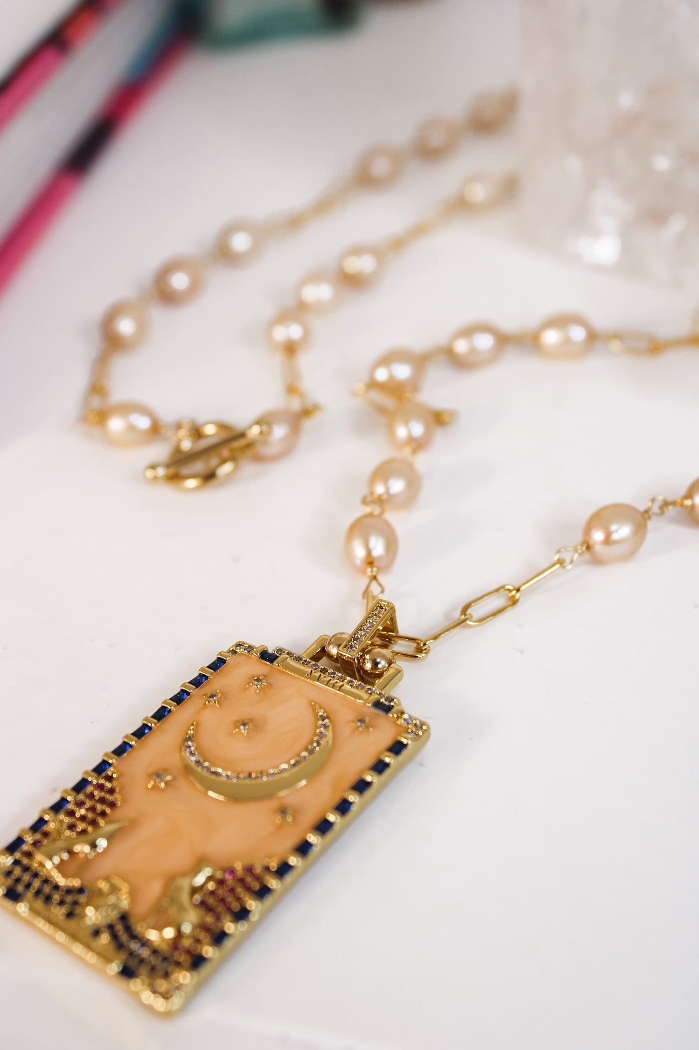 The Moon Pearl NecklaceBeth ZinkNecklaces