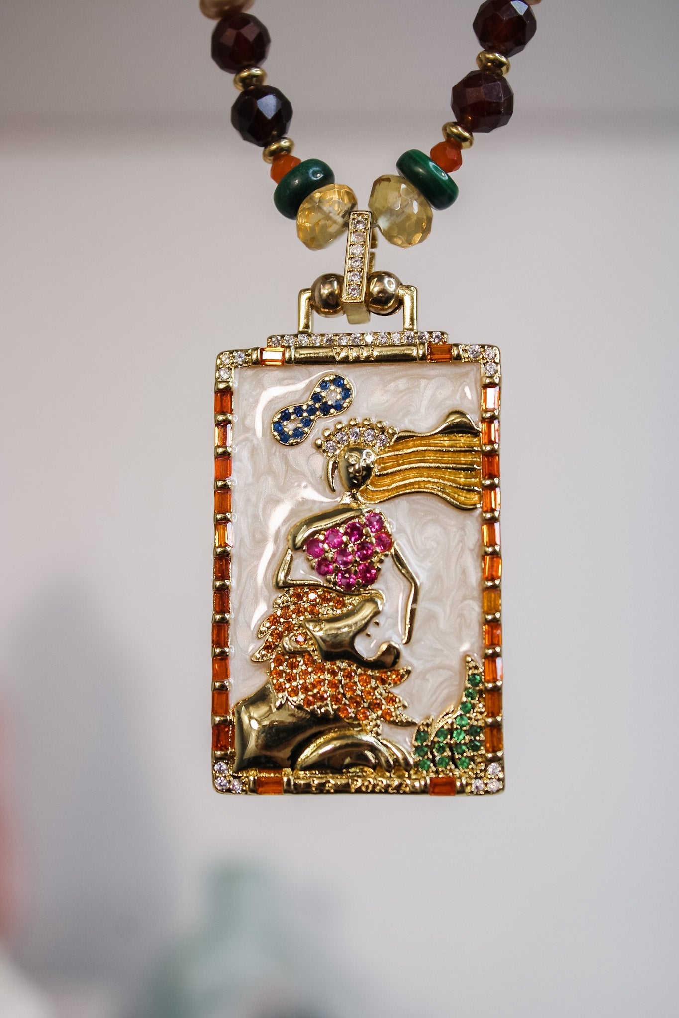 The Strength Hessonite NecklaceBeth ZinkNecklaces