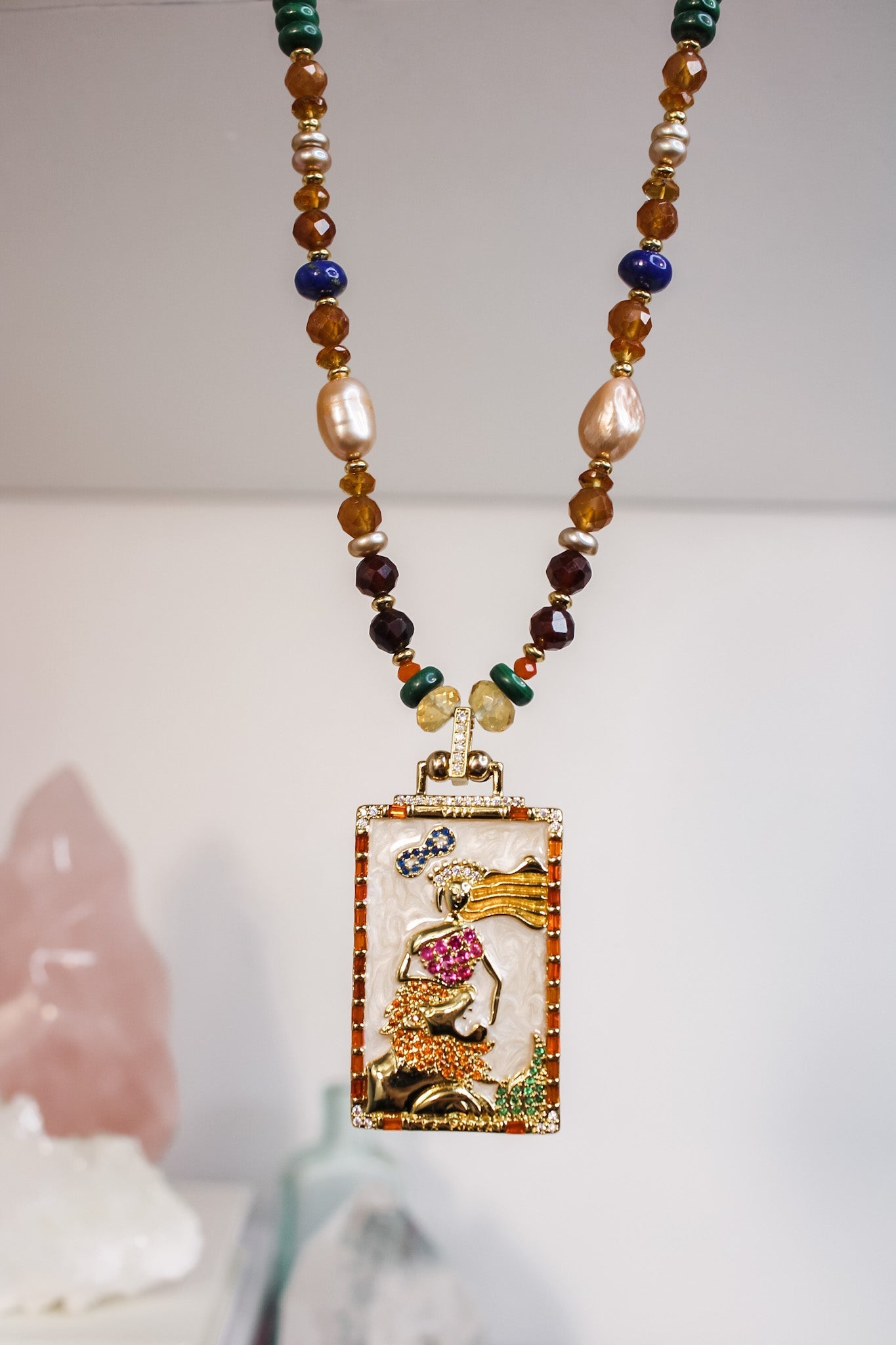 The Strength Hessonite NecklaceBeth ZinkNecklaces