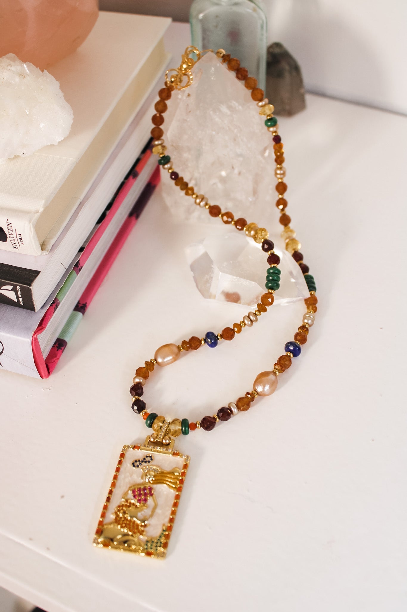 The Strength Hessonite NecklaceBeth ZinkNecklaces