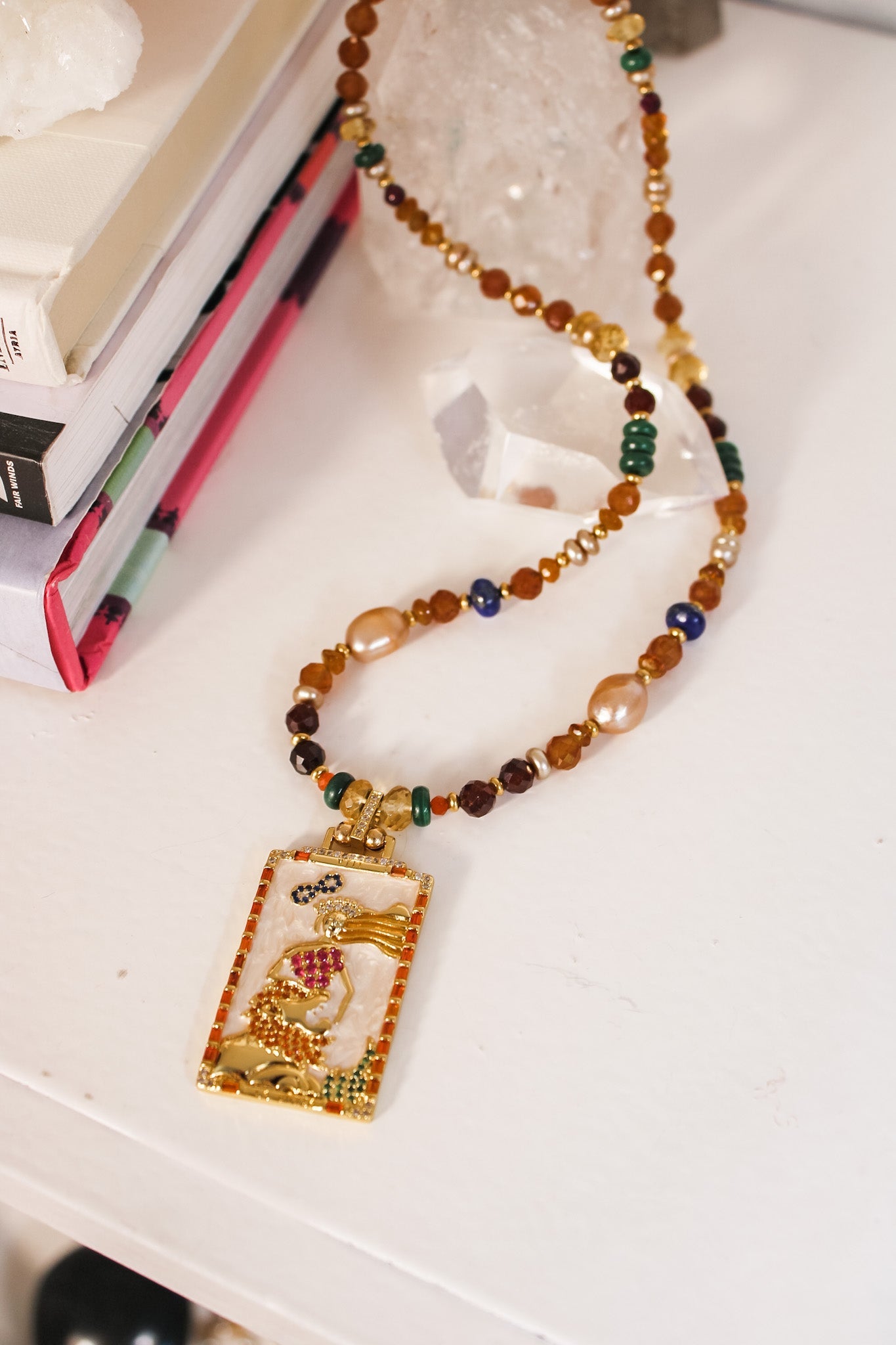 The Strength Hessonite NecklaceBeth ZinkNecklaces