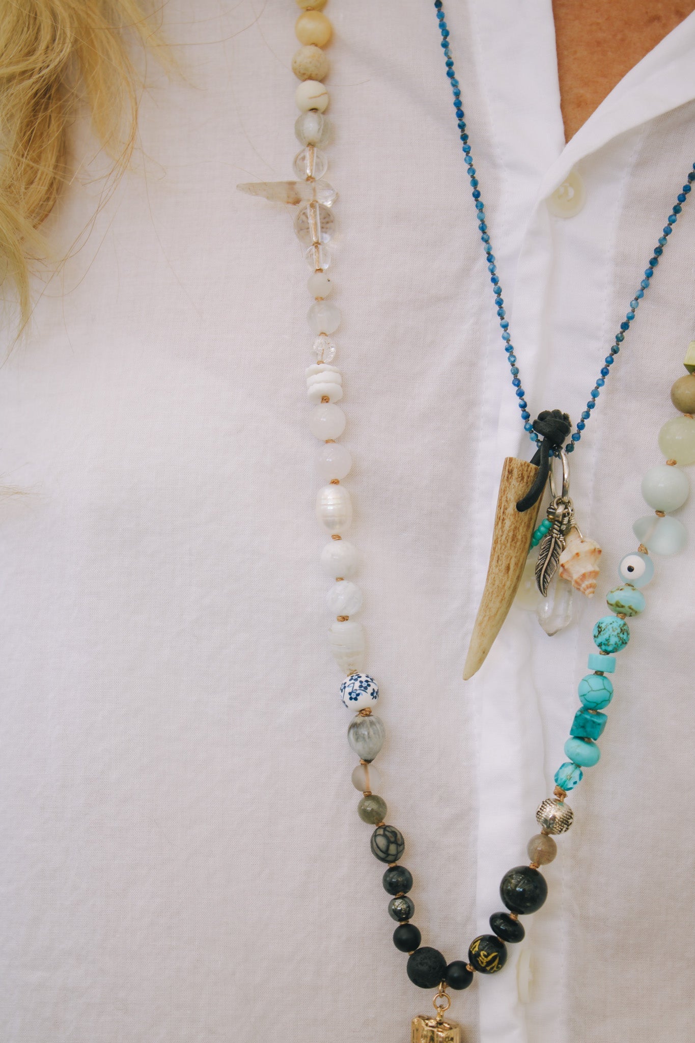 The Travel Mala (2 Crystals)Tailfeather DesignsNecklaces
