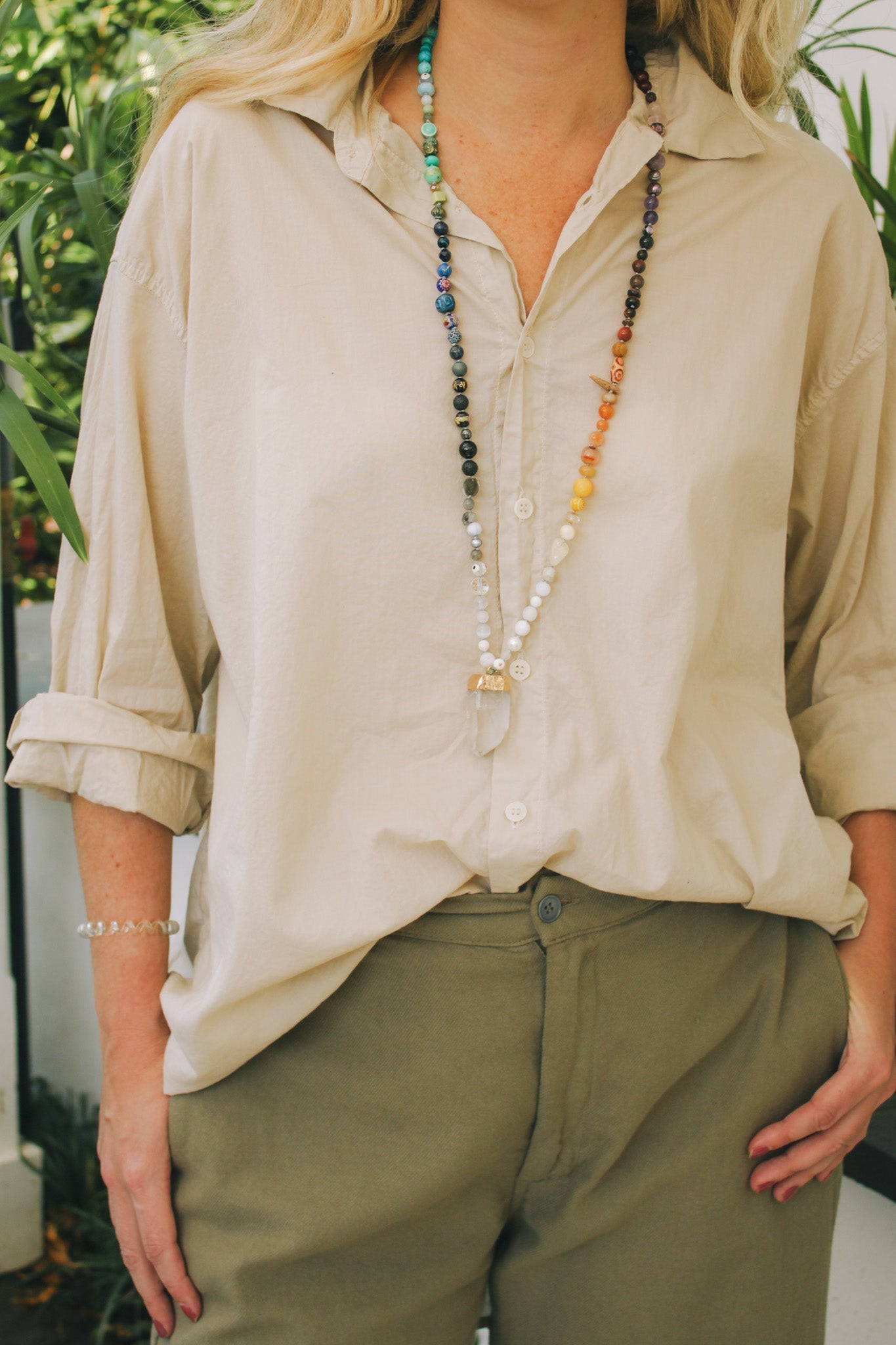 The Travel Mala (2 Crystals)Tailfeather DesignsNecklaces