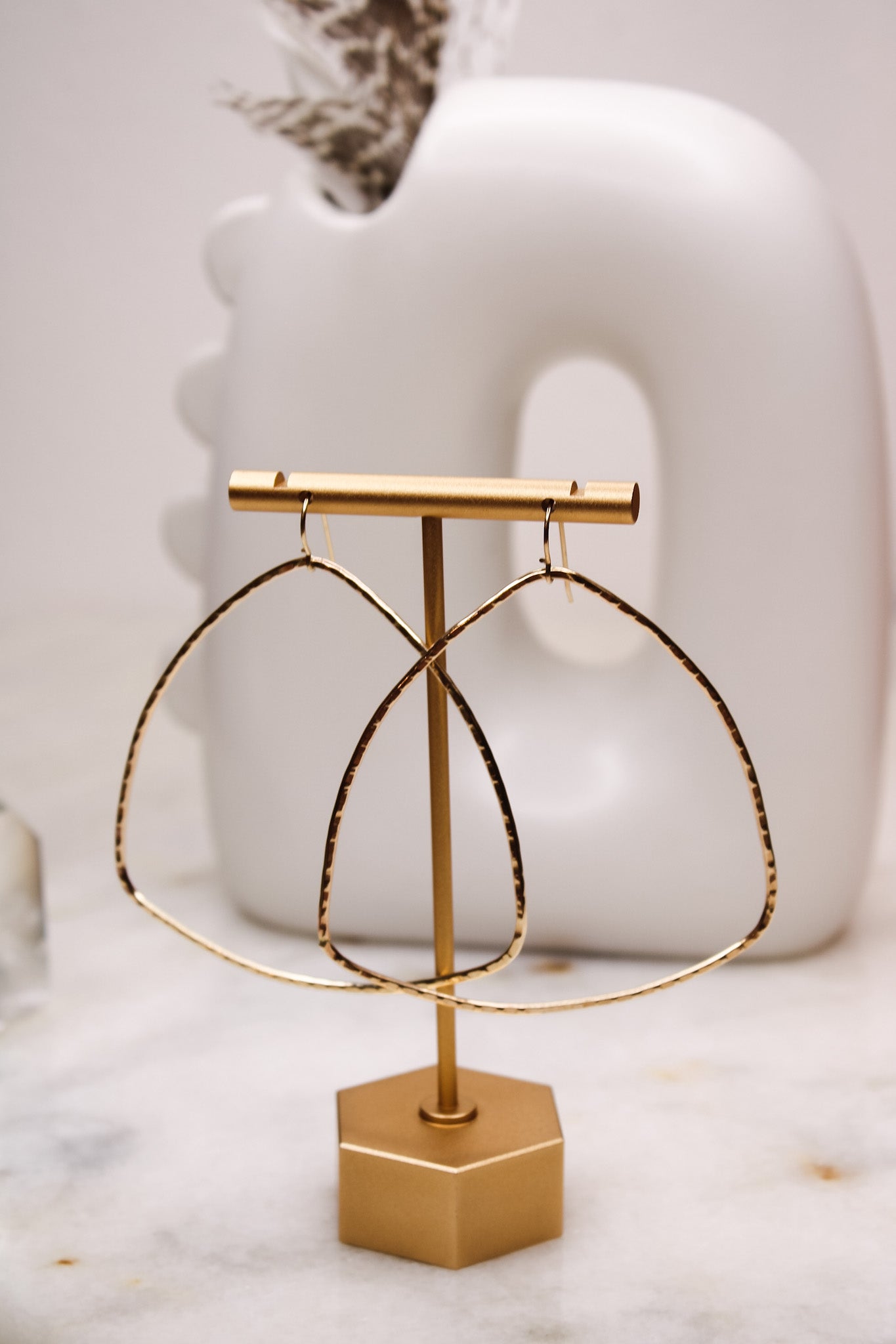 The Trillion Hoop (Sterling Silver & Gold Fill)Kenda KistEarrings