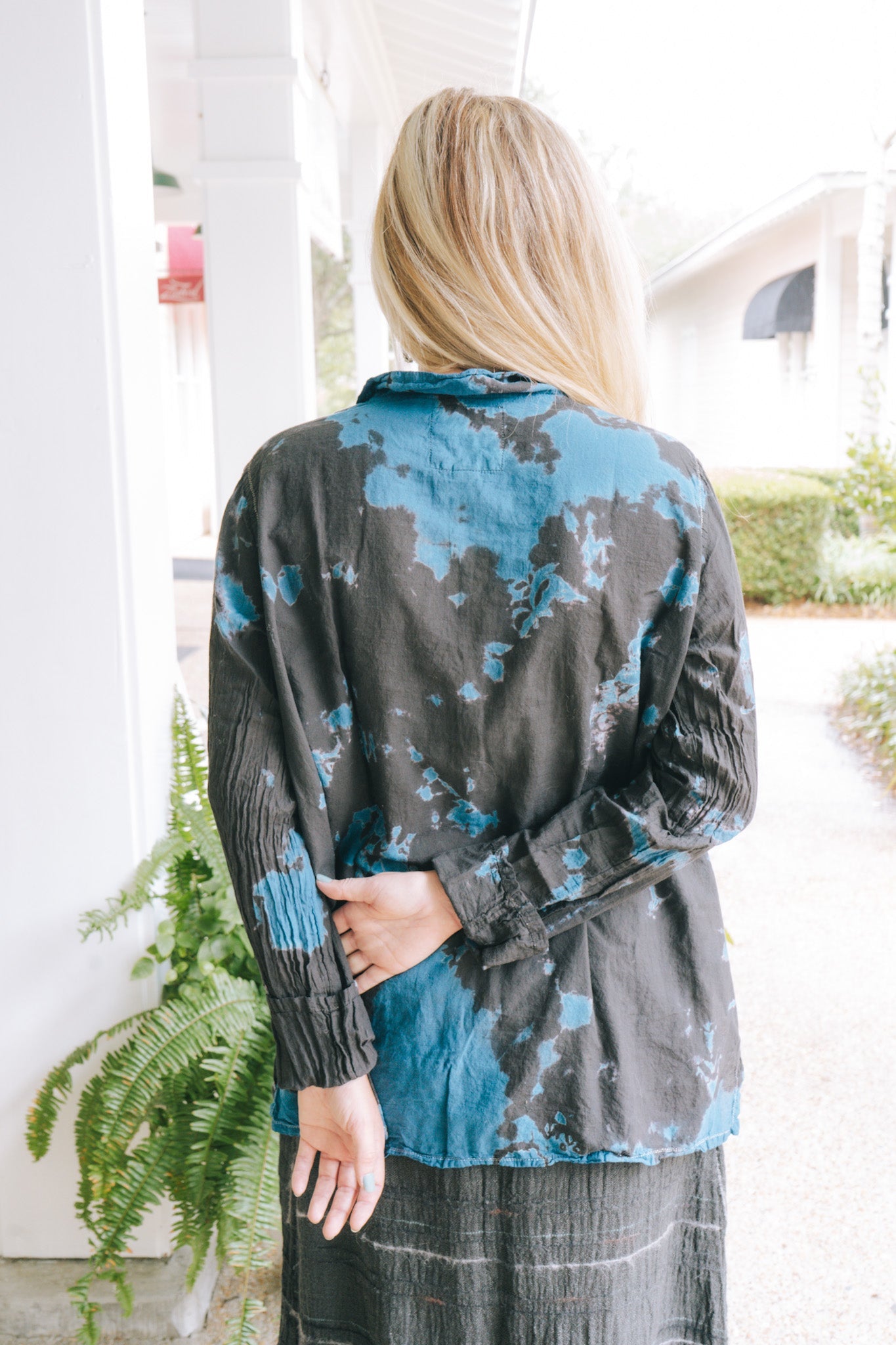Tie Dye Button ShirtAuntie OtiShirts & Tops