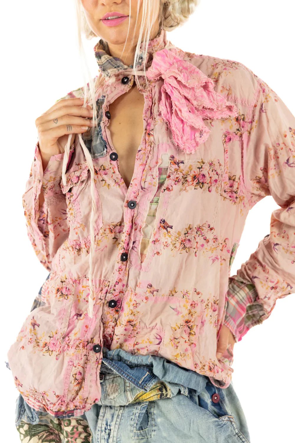 Top 1405 Kelly Western - SheaMagnolia PearlShirt