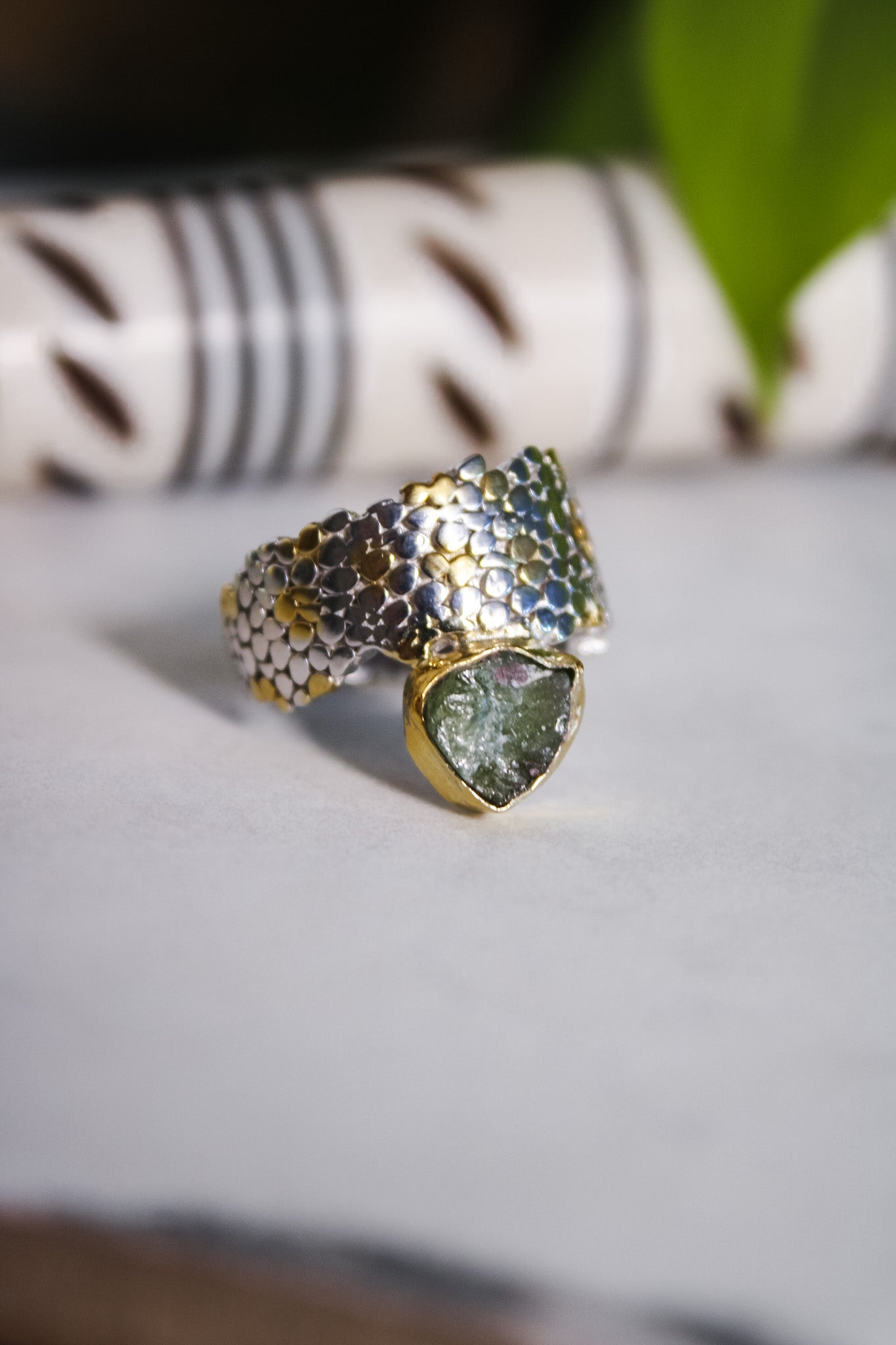 Tourmaline "Snakeskin" RingRare FindsRing