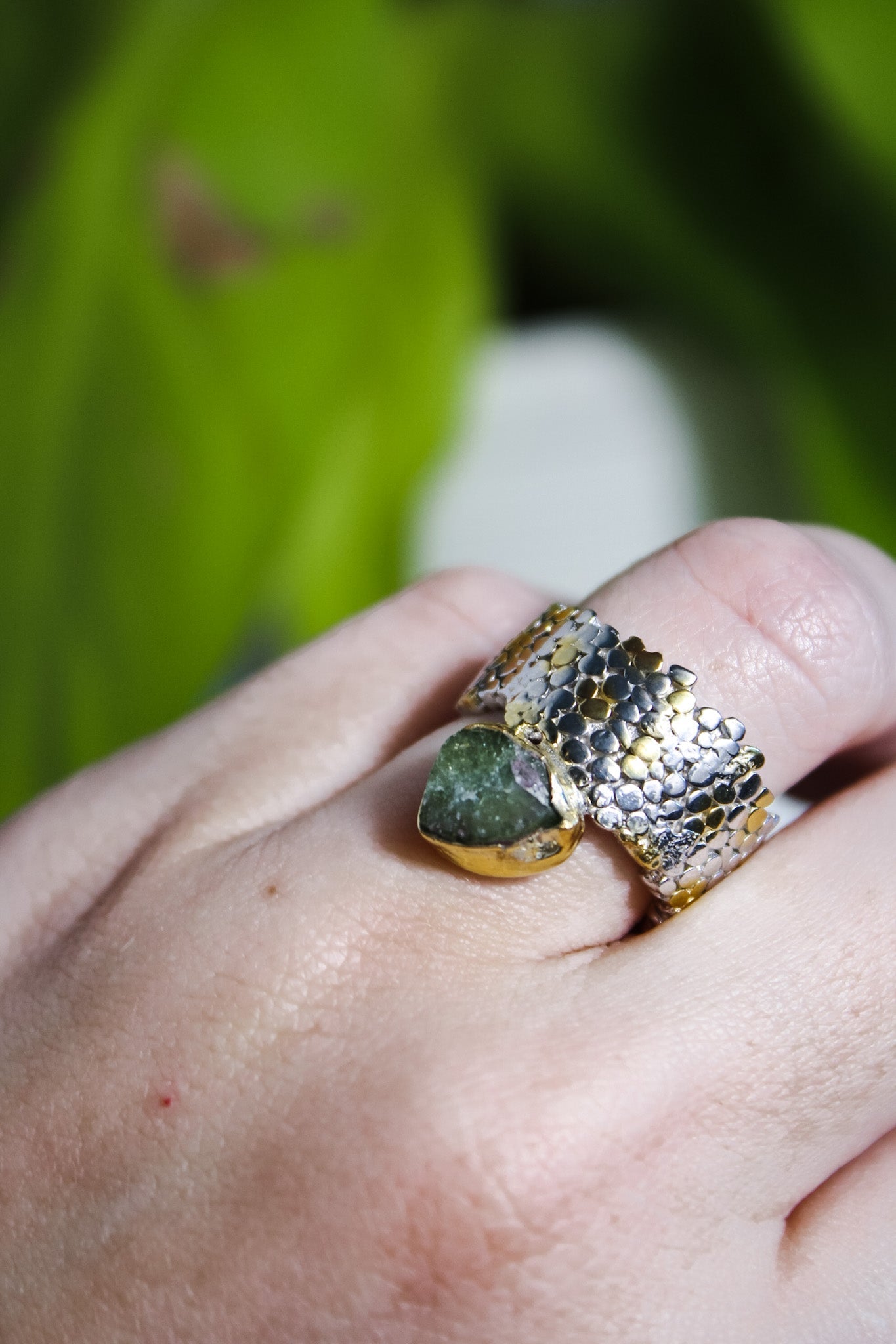 Tourmaline "Snakeskin" RingRare FindsRing