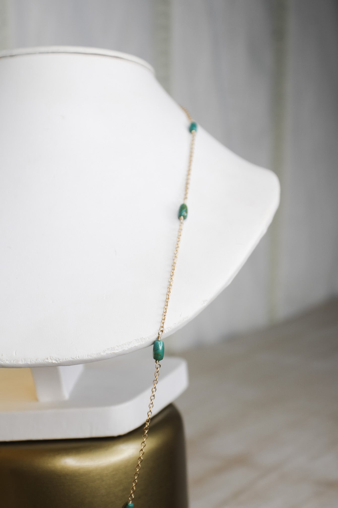 Turquoise Necklace #7130James & JezebelleNecklace