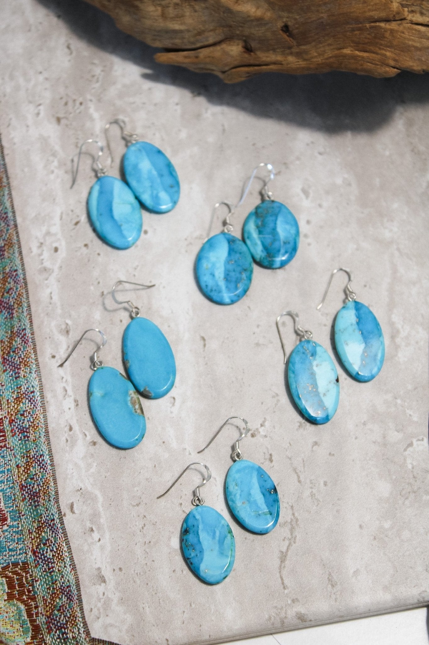 Turquoise Slice Earrings (Five Styles)Rare FindsEarrings