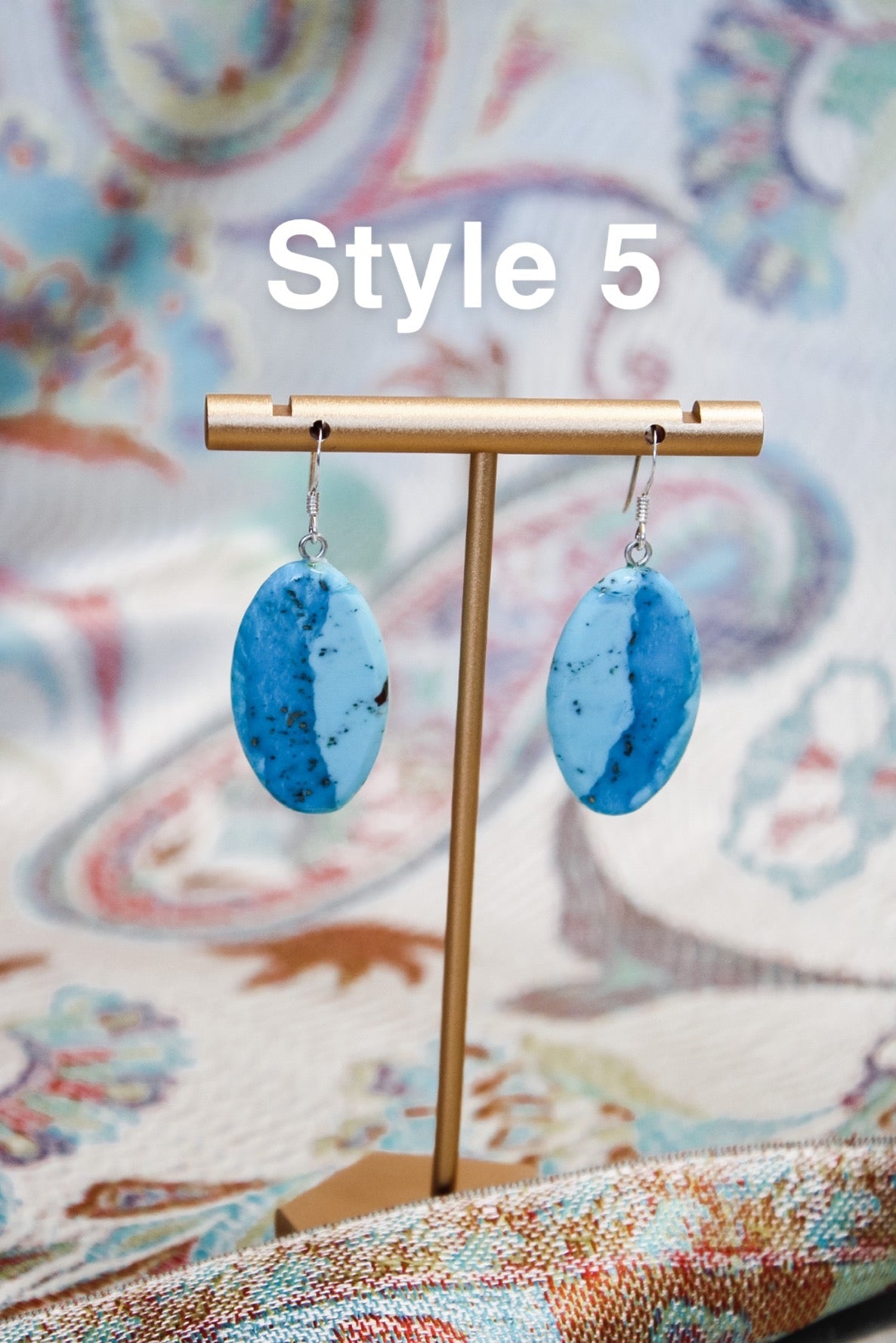 Turquoise Slice Earrings (Five Styles)Rare FindsEarrings