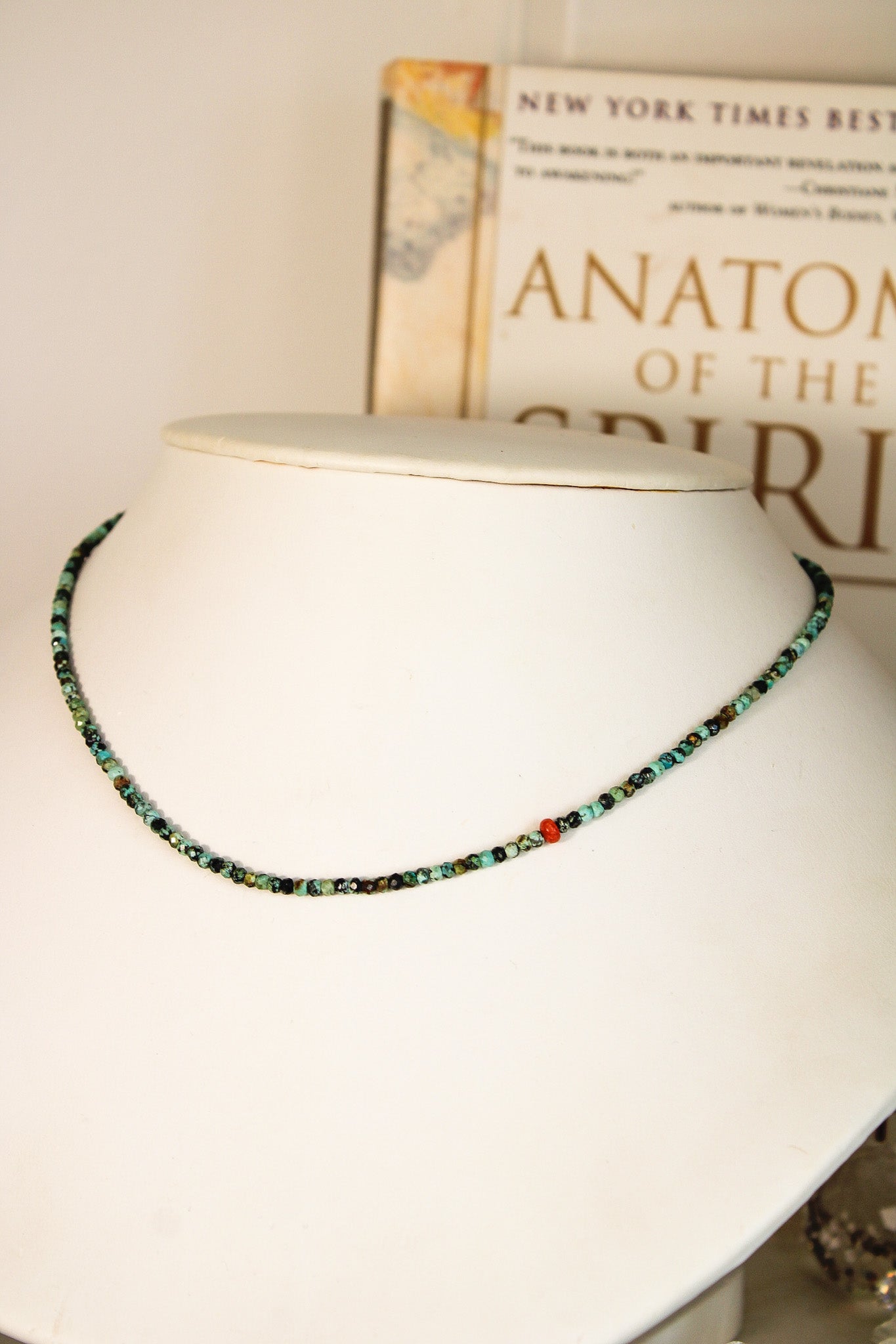 Turquoise Spirit Bead NecklacesZiabirdNecklaces