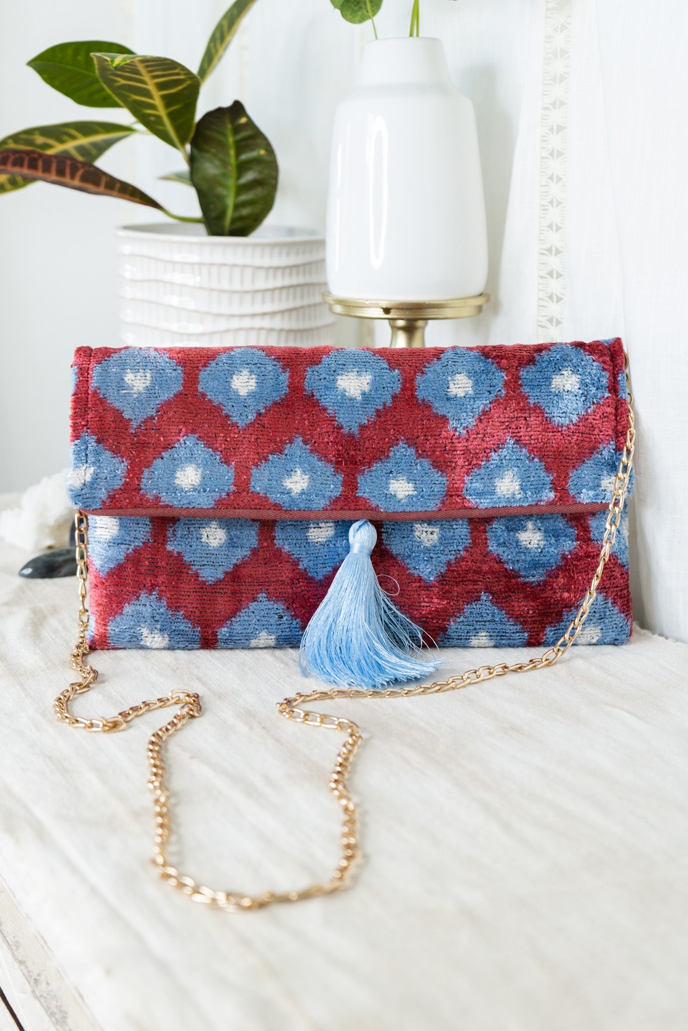 Velvet Clutch - Blue EyesJayshree DalalPurse