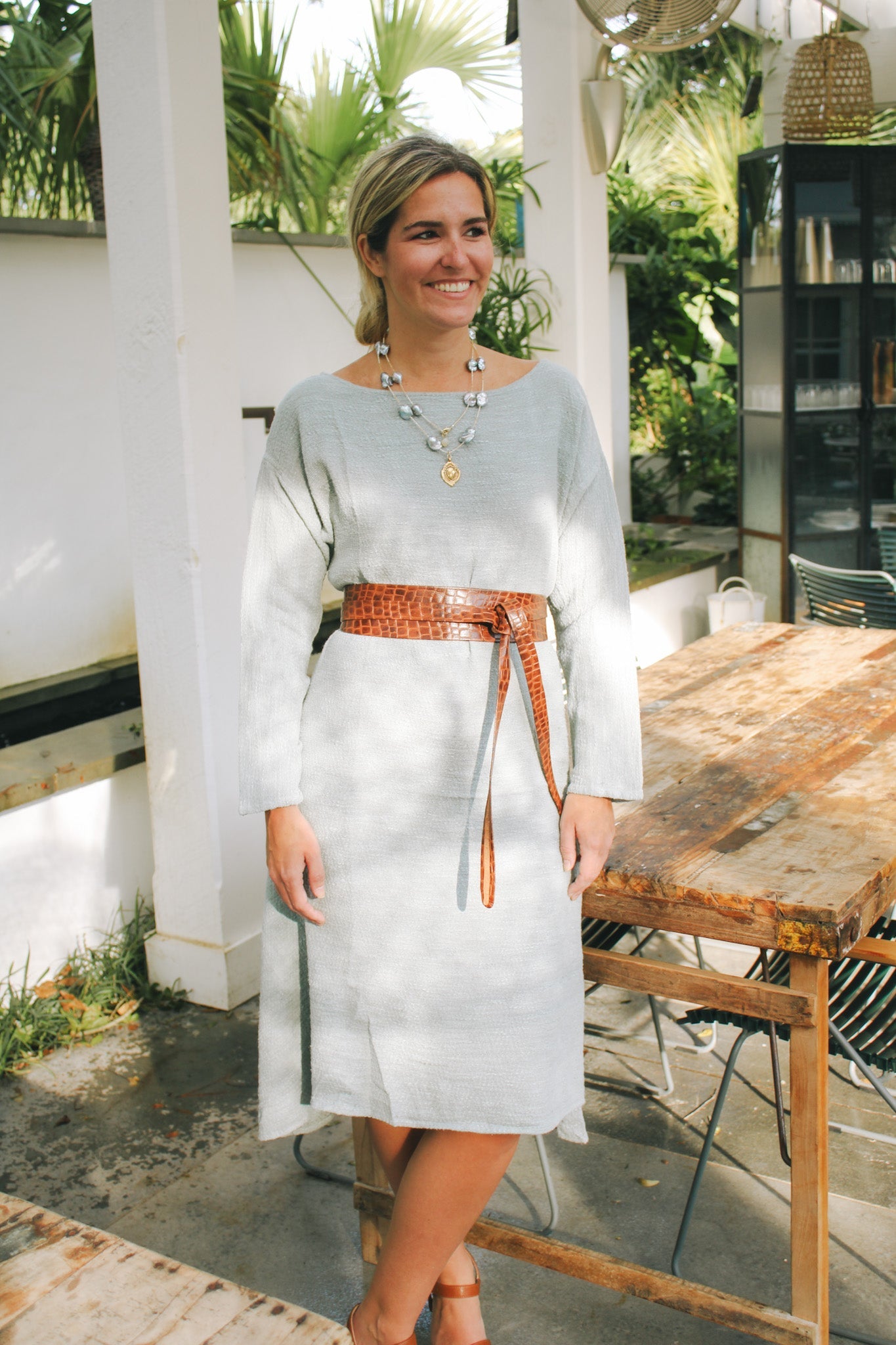 Vestito Orso - Mirage GreyLa Bottega di BrunellaDresses