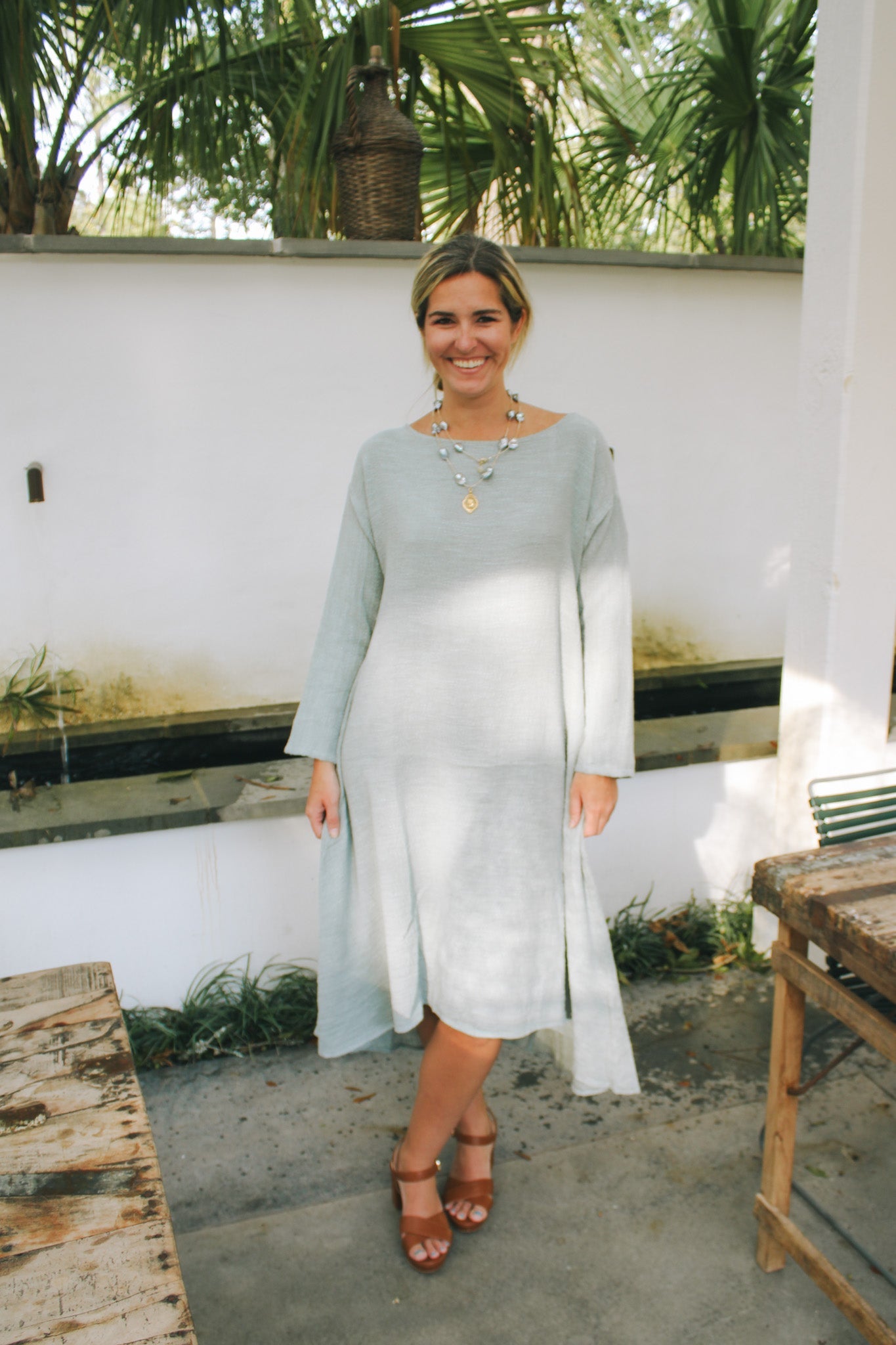 Vestito Orso - Mirage GreyLa Bottega di BrunellaDresses