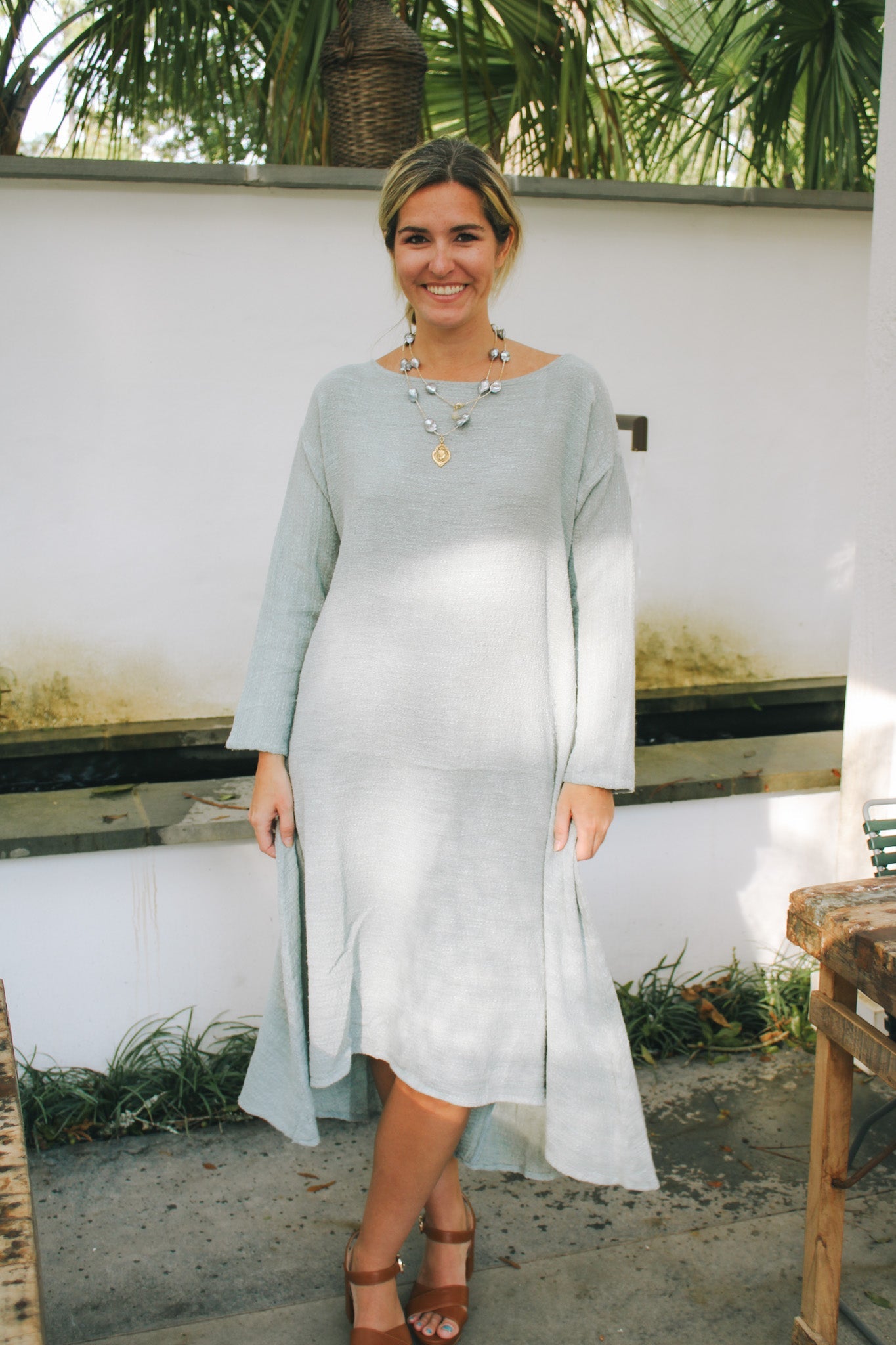 Vestito Orso - Mirage GreyLa Bottega di BrunellaDresses