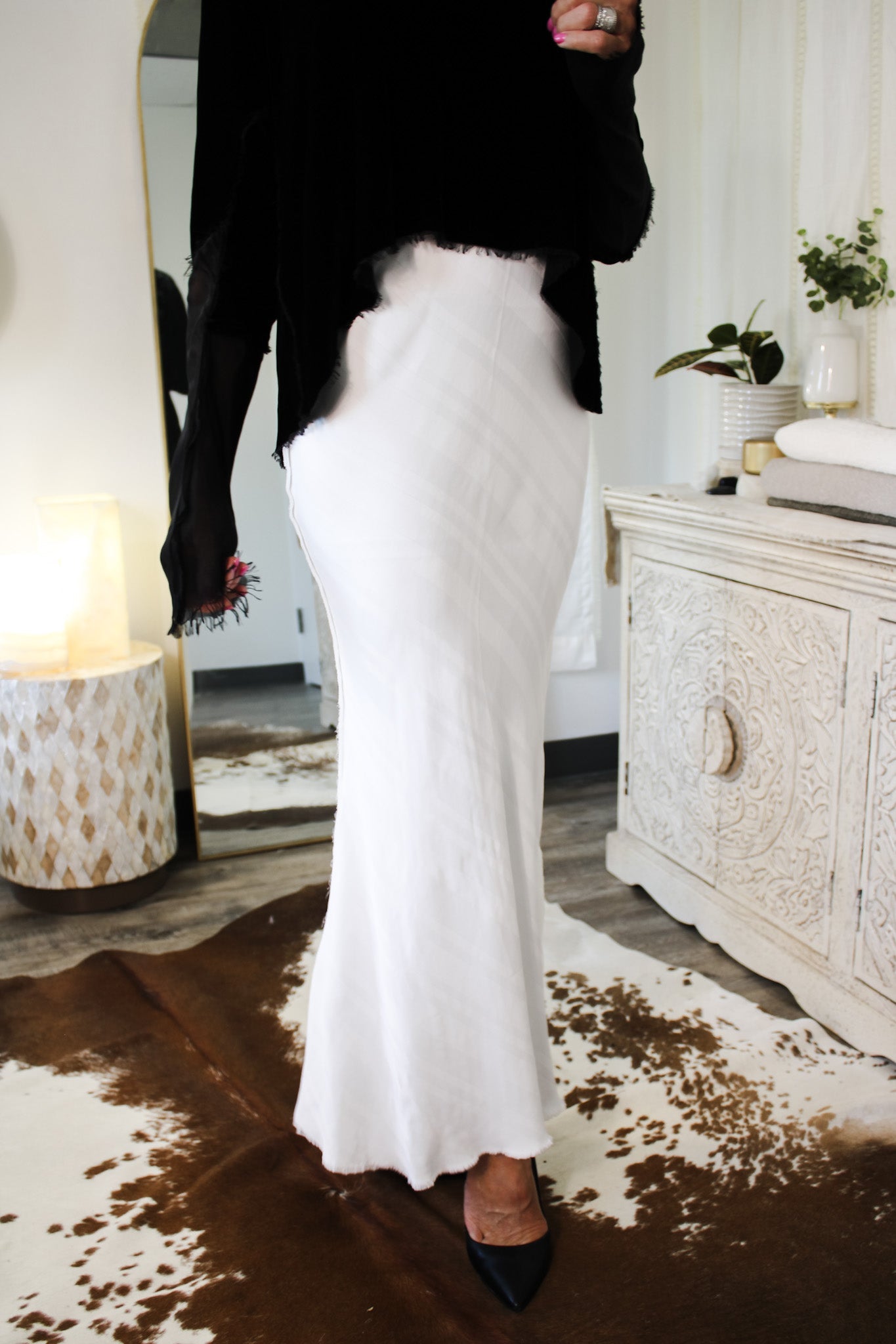 Virginia Skirt - Off WhiteJagaSkirt