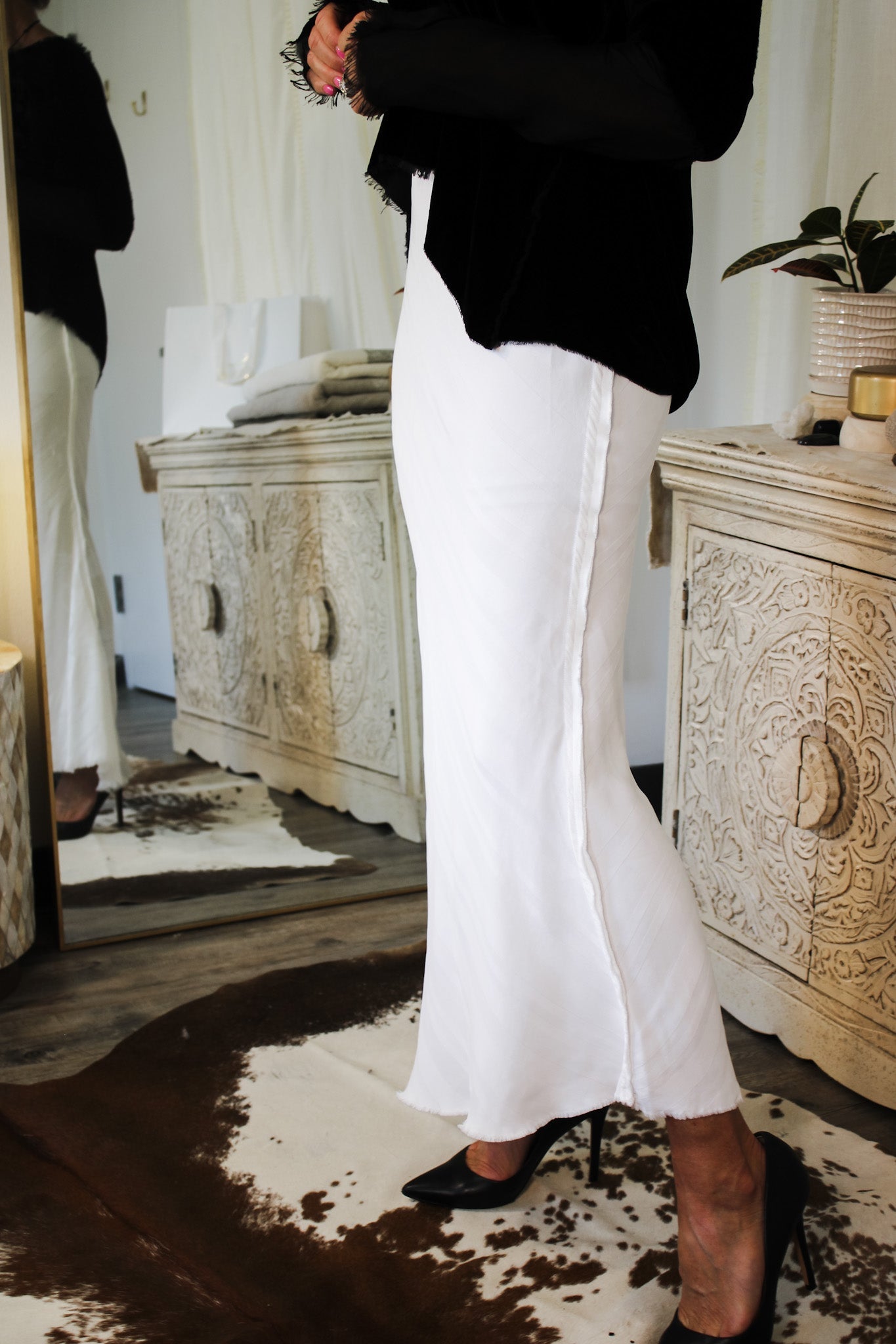 Virginia Skirt - Off WhiteJagaSkirt