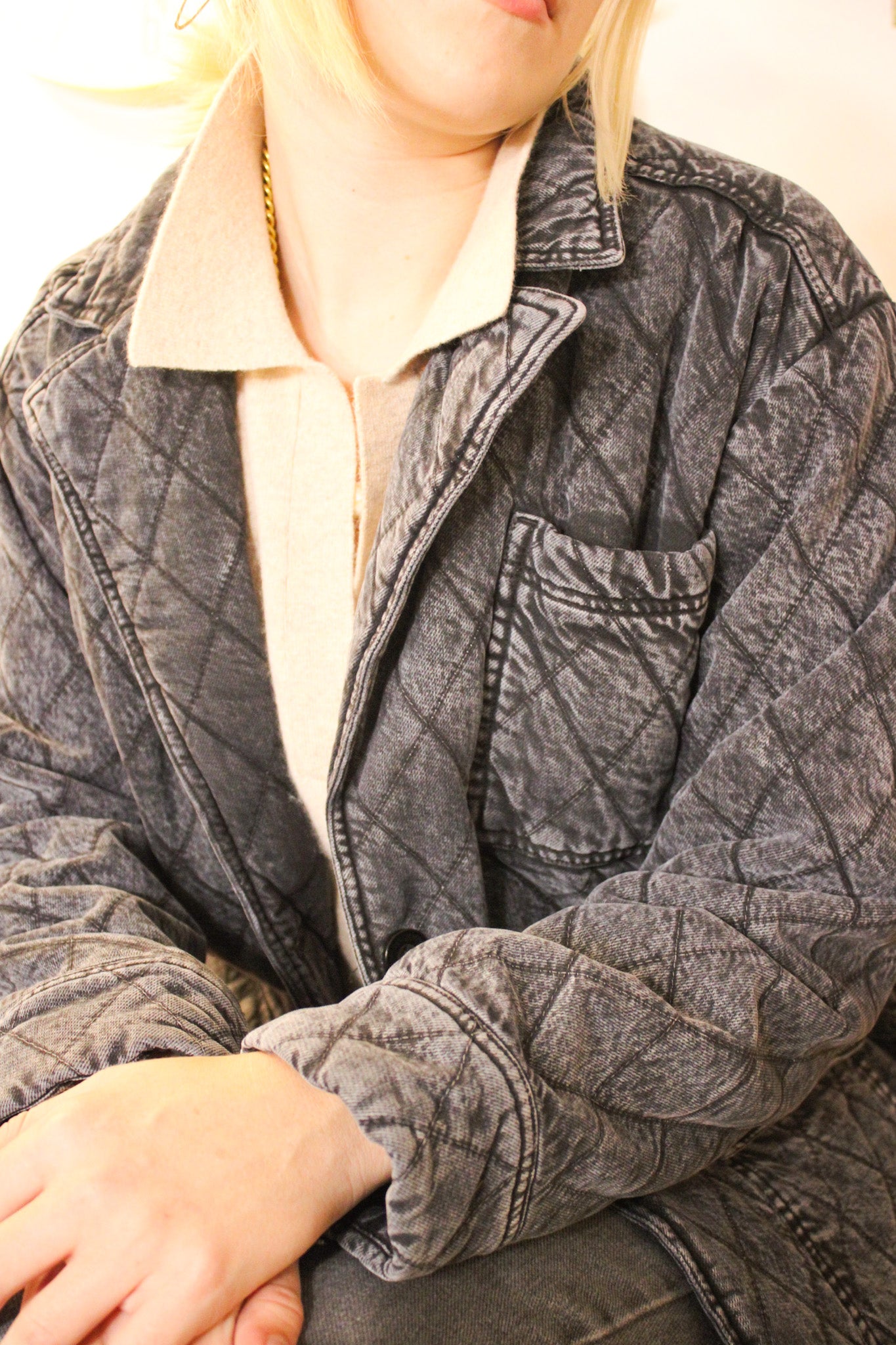 Walker Denim Coat- Mineral WashYoung Fabulous & BrokeJacket