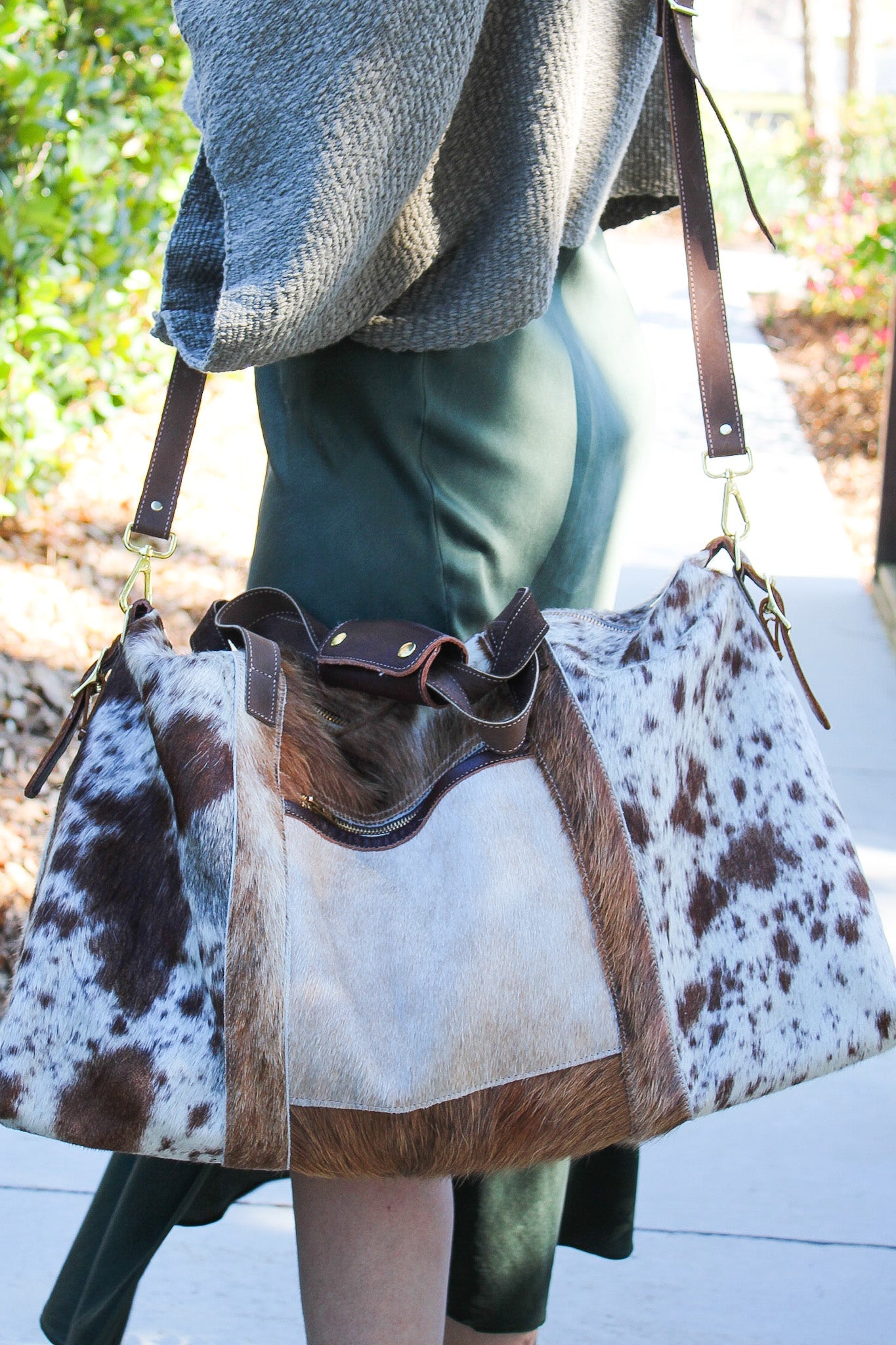 Weekender Bag - NaturalZiabirdHandbags