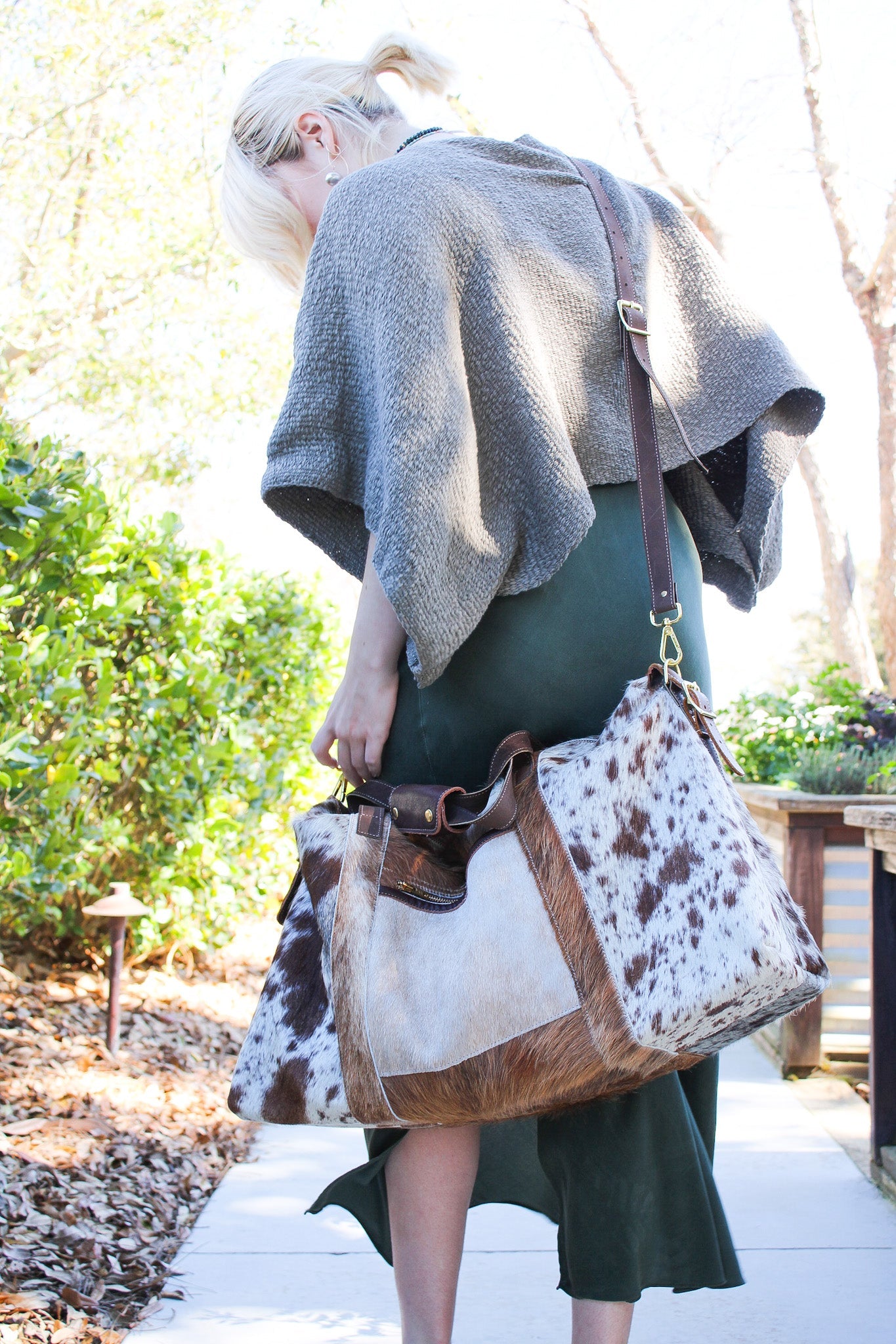 Weekender Bag - NaturalZiabirdHandbags
