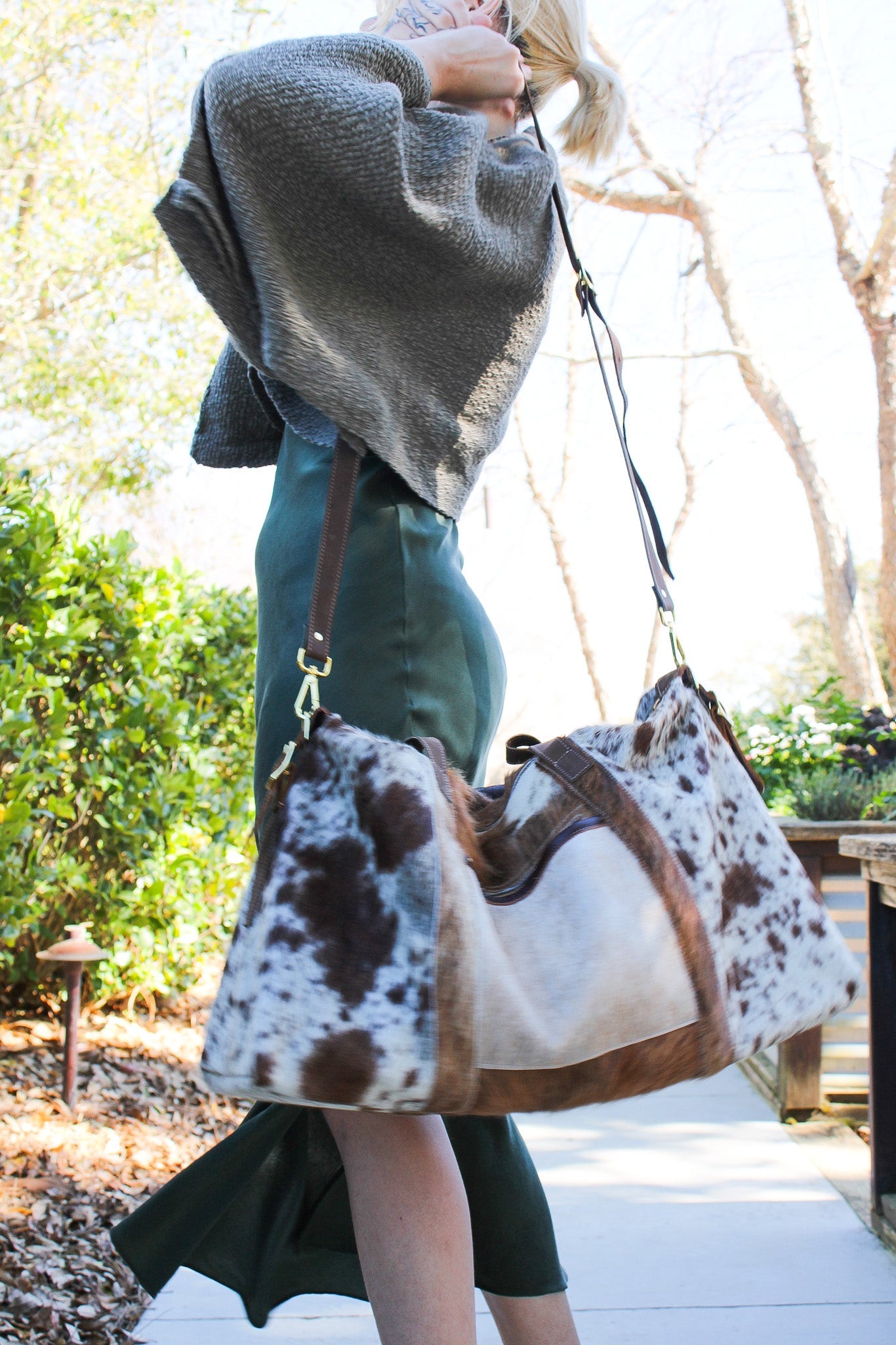 Weekender Bag - NaturalZiabirdHandbags
