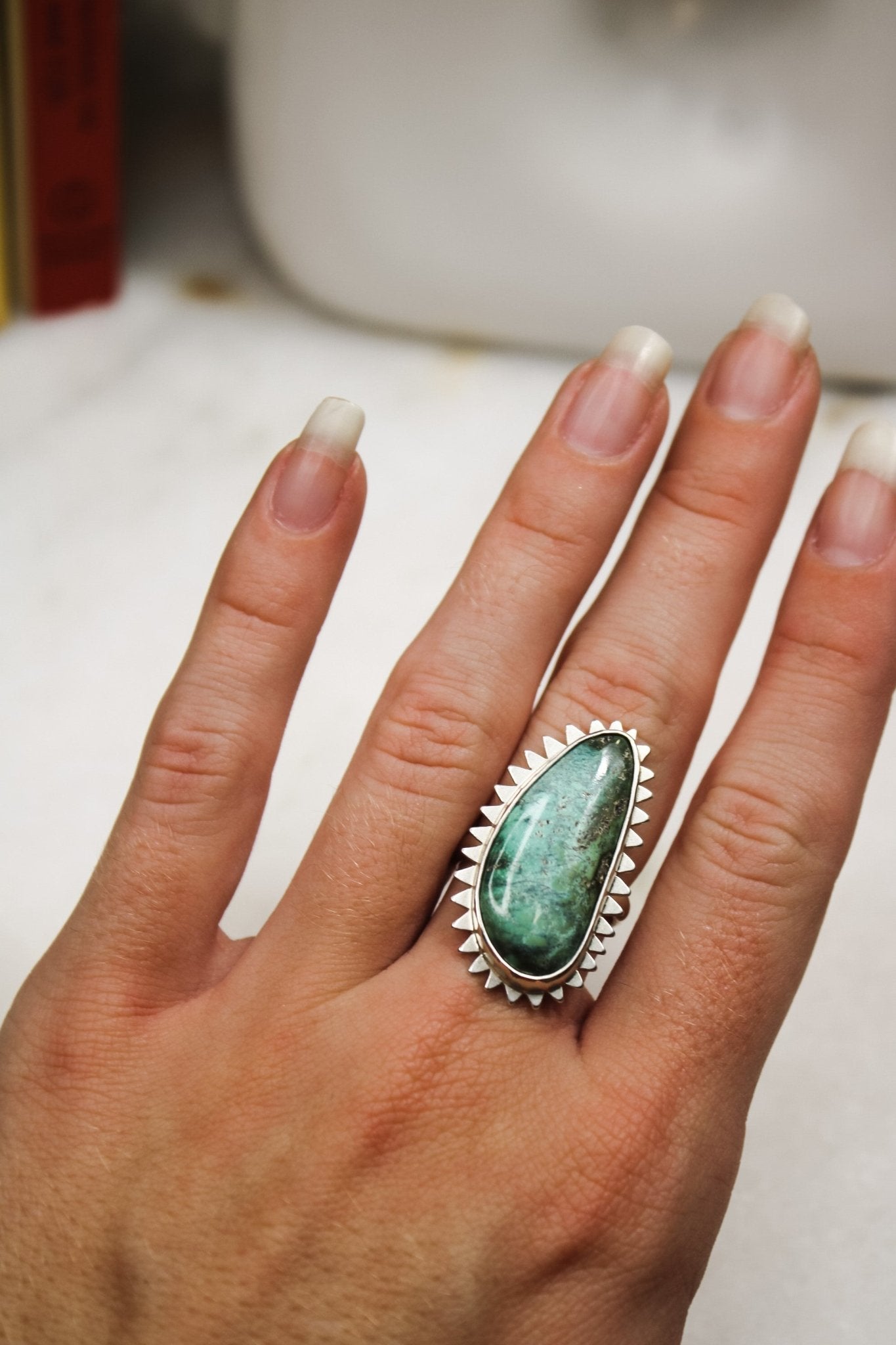 Wild Ring - Cloud Mountain TurquoiseCarolyn KeysRings