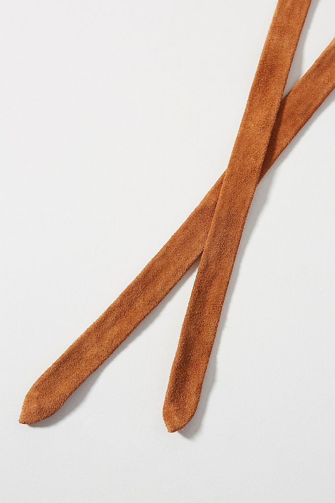Wrap Belt- Cognac SuadeAdaBelts
