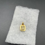 Custom 18k Gold Pendant by Marty Markel