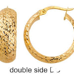 10K Double Sided Gold EarringsZiabird Private LabelEARRINGS