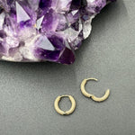 10K Gold Basket Weave Hoop – MiniSouthern Jewelry AssociatesEARRINGS