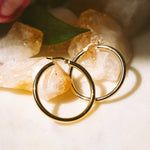 10K Gold Everyday Hoop- LargeZiabird Private LabelEarrings