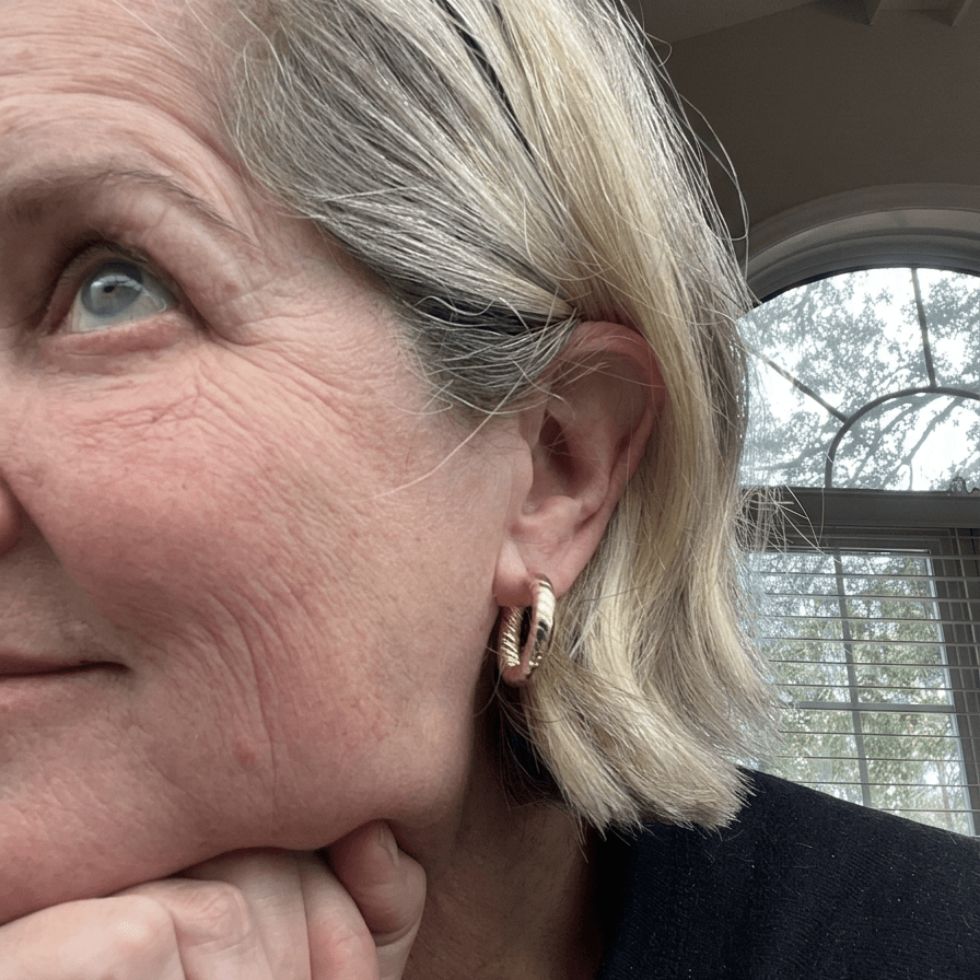 10K Gold Textured Hoop EarringsSouthern Jewelry AssociatesEARRINGS