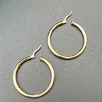 10k Hollow HoopZPL - Fine LineEARRINGS