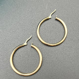 10k Hollow HoopZPL - Fine LineEARRINGS