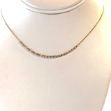 10K Two Tone NecklaceZPL - Fine LineNECKLACES