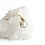 14K Gold Pearl & Diamond Drop Necklace – The Fine Line CollectionZiabirdNECKLACES