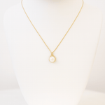 14K Gold Pearl & Diamond Drop Necklace – The Fine Line CollectionZiabirdNECKLACES