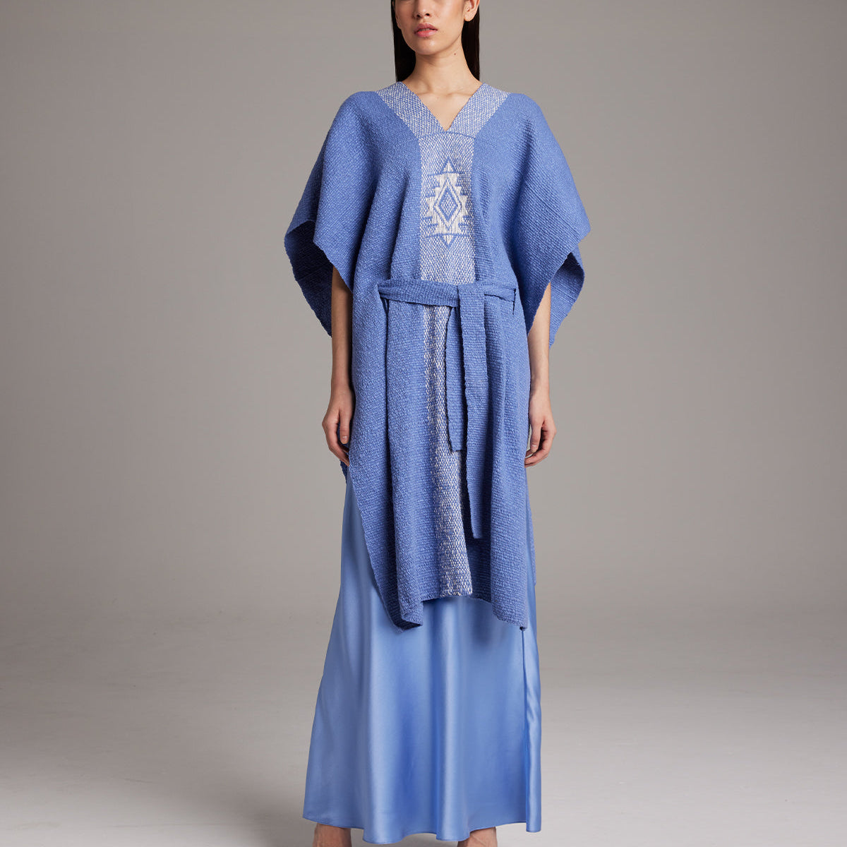 Estrella Kaftan in Textured Cotton