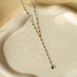 Gemstone Kensington Necklace