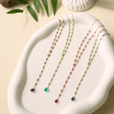 Gemstone Kensington Necklace