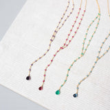 Gemstone Kensington Necklace