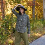 Good Boyfriend Shirt - Rockport Floral Charcoal