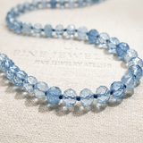 28” Aquamarine Hand Knotted by Joseph BrooksJoseph BrooksNECKLACES