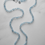 28” Aquamarine Hand Knotted by Joseph BrooksJoseph BrooksNECKLACES