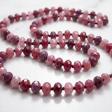 28” Ruby Hand Knotted by Joseph BrooksJoseph BrooksNECKLACES