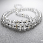 28” White Topaz Hand Knotted by Joseph BrooksJoseph BrooksNECKLACES