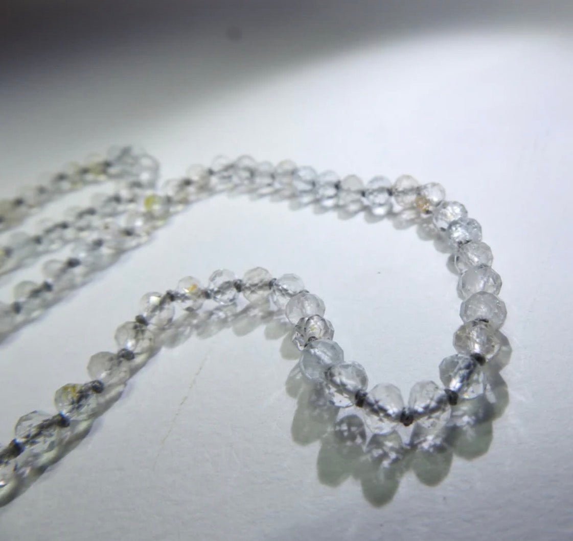 28” White Topaz Hand Knotted by Joseph BrooksJoseph BrooksNECKLACES
